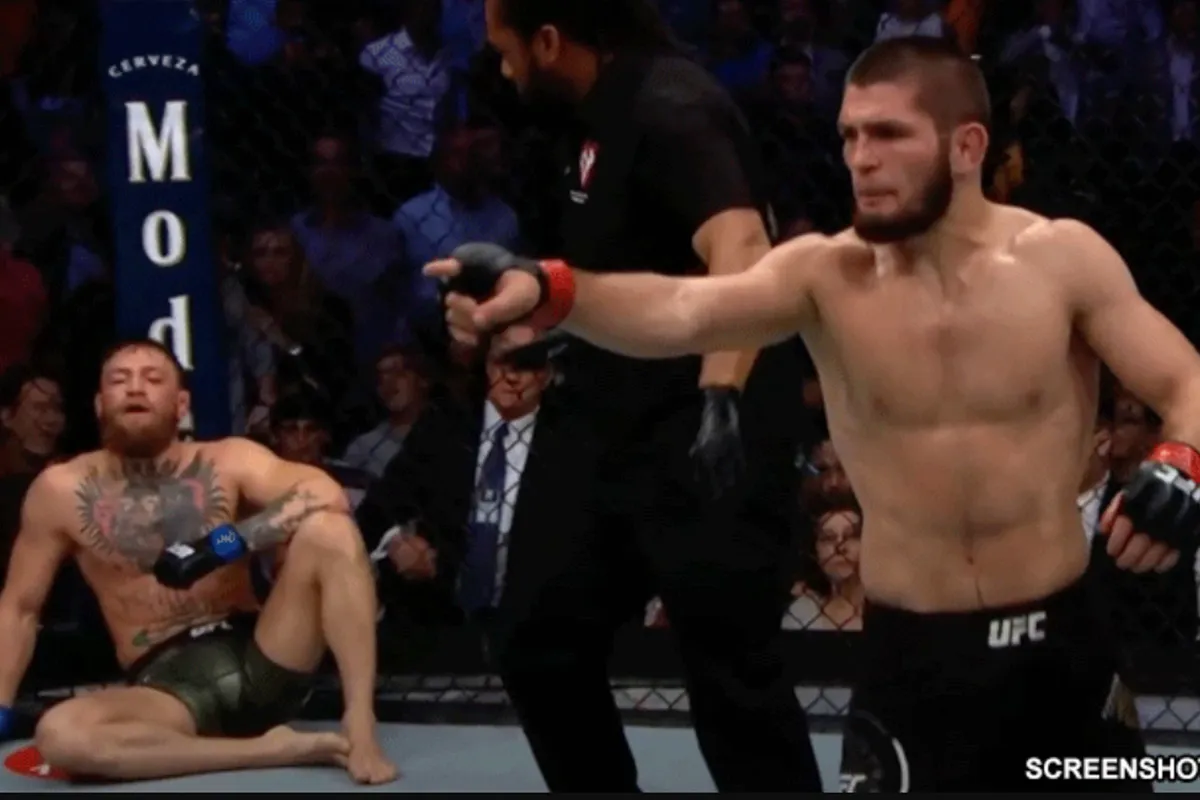 'Bel Khabib!' Fans roepen om UFC-ster na angstaanjagende beren video