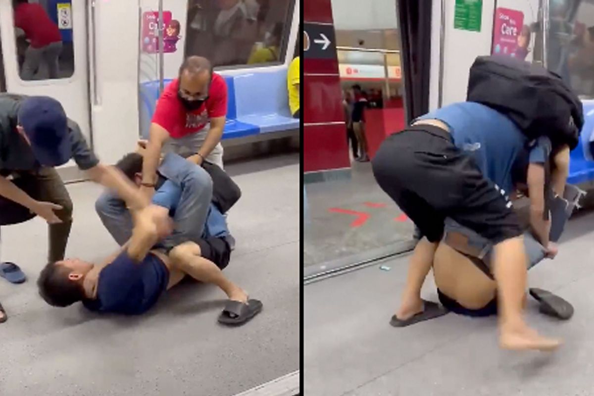 🎥 Paniek in de Metro door heftige vechtpartij! 'Jiu-Jitsu straatgevecht'