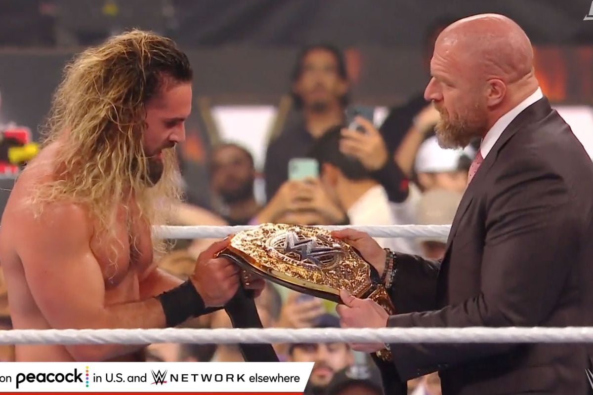 Seth Rollins wint WWE World Heavyweight Championship op Night Of Champions