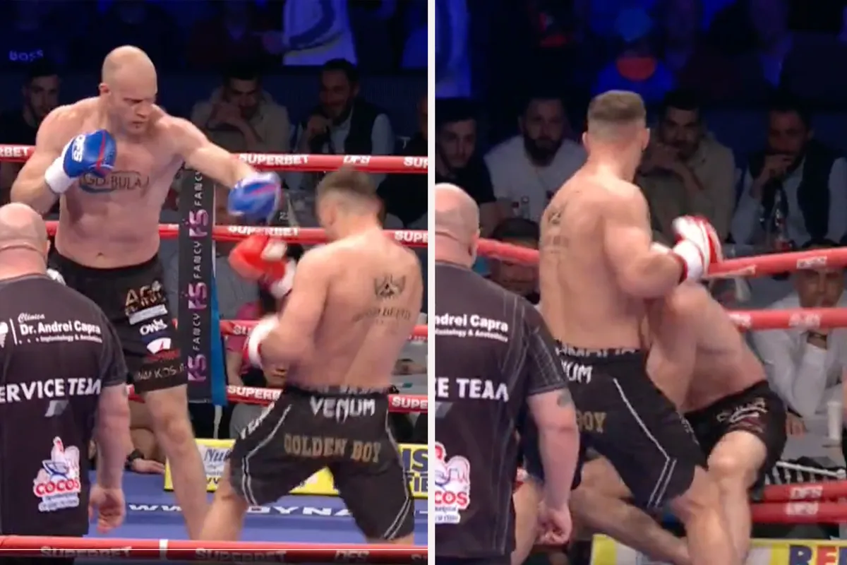 🎥 Sensatie! Poolse Reus Kosut gesloopt door Roemeens toptalent Lătescu