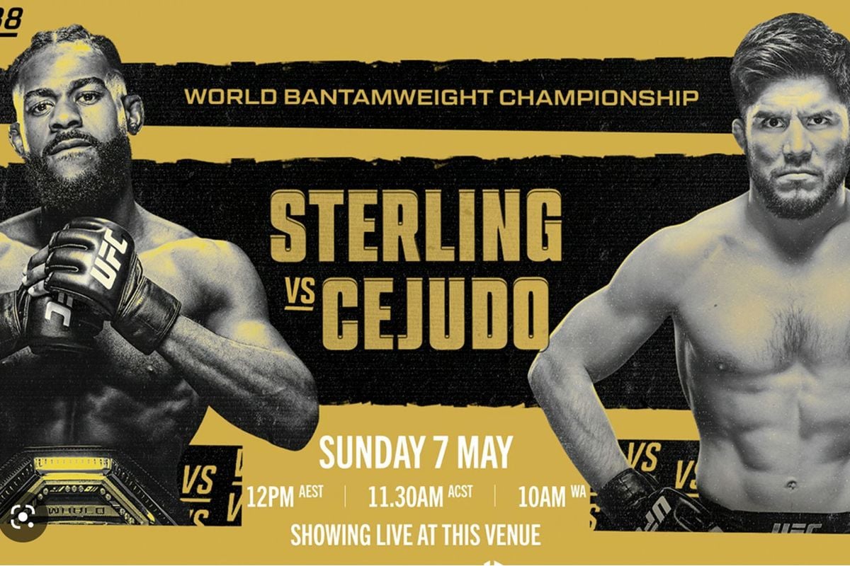 UFC 288 uitslagen Sterling vs. Cejudo! Bekijk ze hier