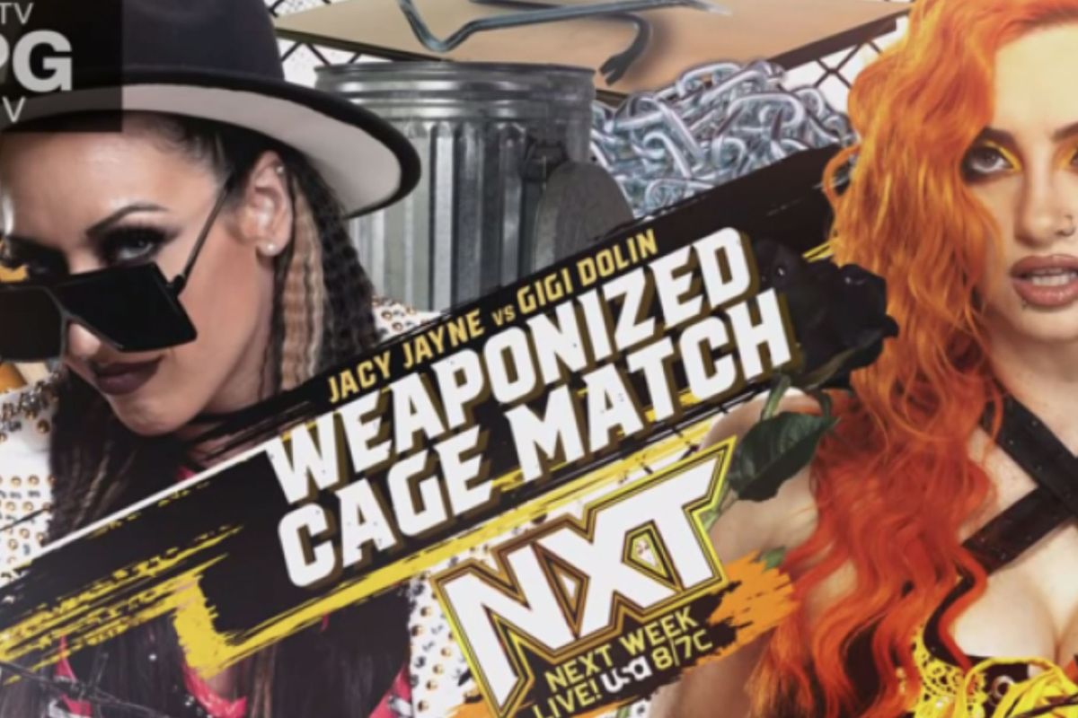 Gigi Dolin vs. Jacy Jayne in Weaponized Steel Cage Match