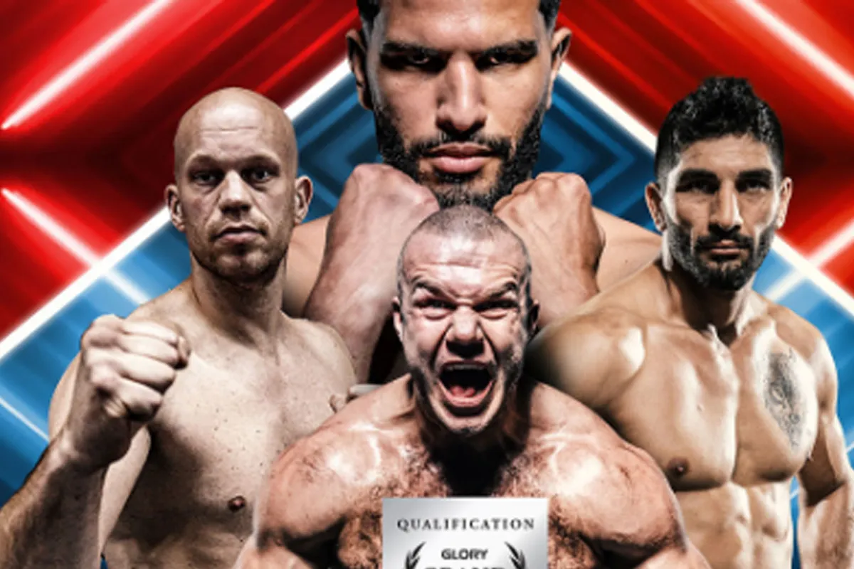 Nederlandse reus Martin Terpstra in actie op GLORY 87 4-Mans toernooi