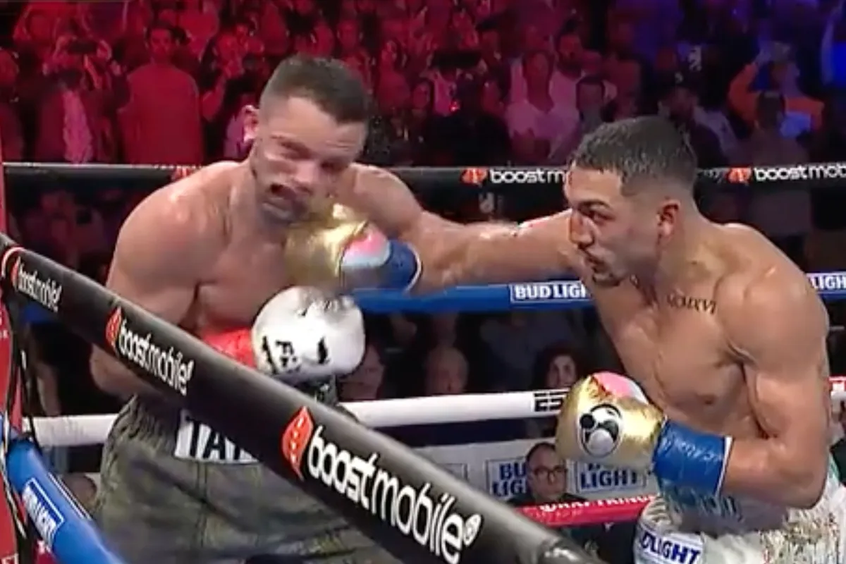 Boksicoon Josh Taylor lijdt eerste nederlaag in prof-carrière tegen Teofimo Lopez in New York