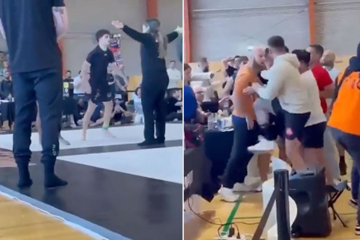 🎥 Chaos op Jiu Jitsu toernooi! Ouders en officials slaags met elkaar na omstreden beslissing