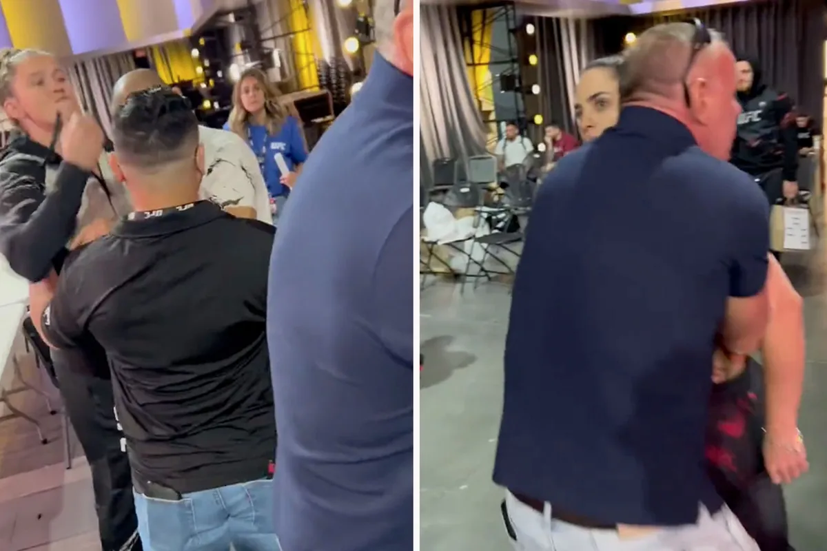 Intense faceoff eindigt in chaos tussen UFC-vechters Chelsea Chandler en Norma Dumont