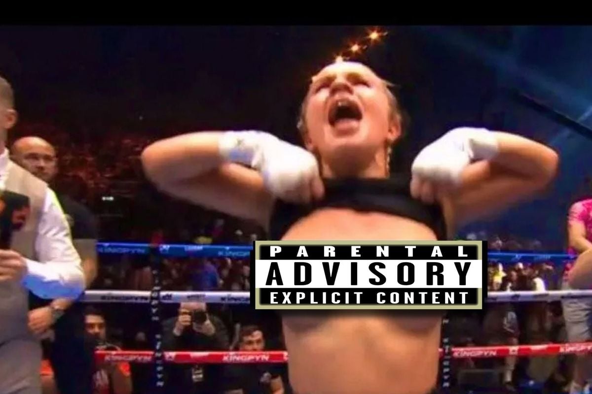 Zware straf na blote borsten tonen voor bokser Daniella Hemsley! 'Onterecht'