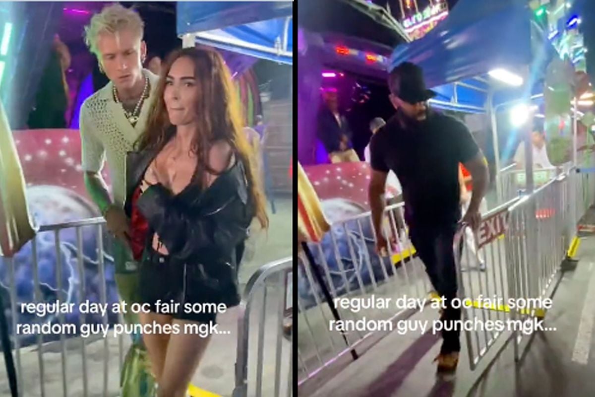 🎥 Machine Gun Kelly krijgt klappen op Megan Fox date night! Bodyguard pakt aanvaller