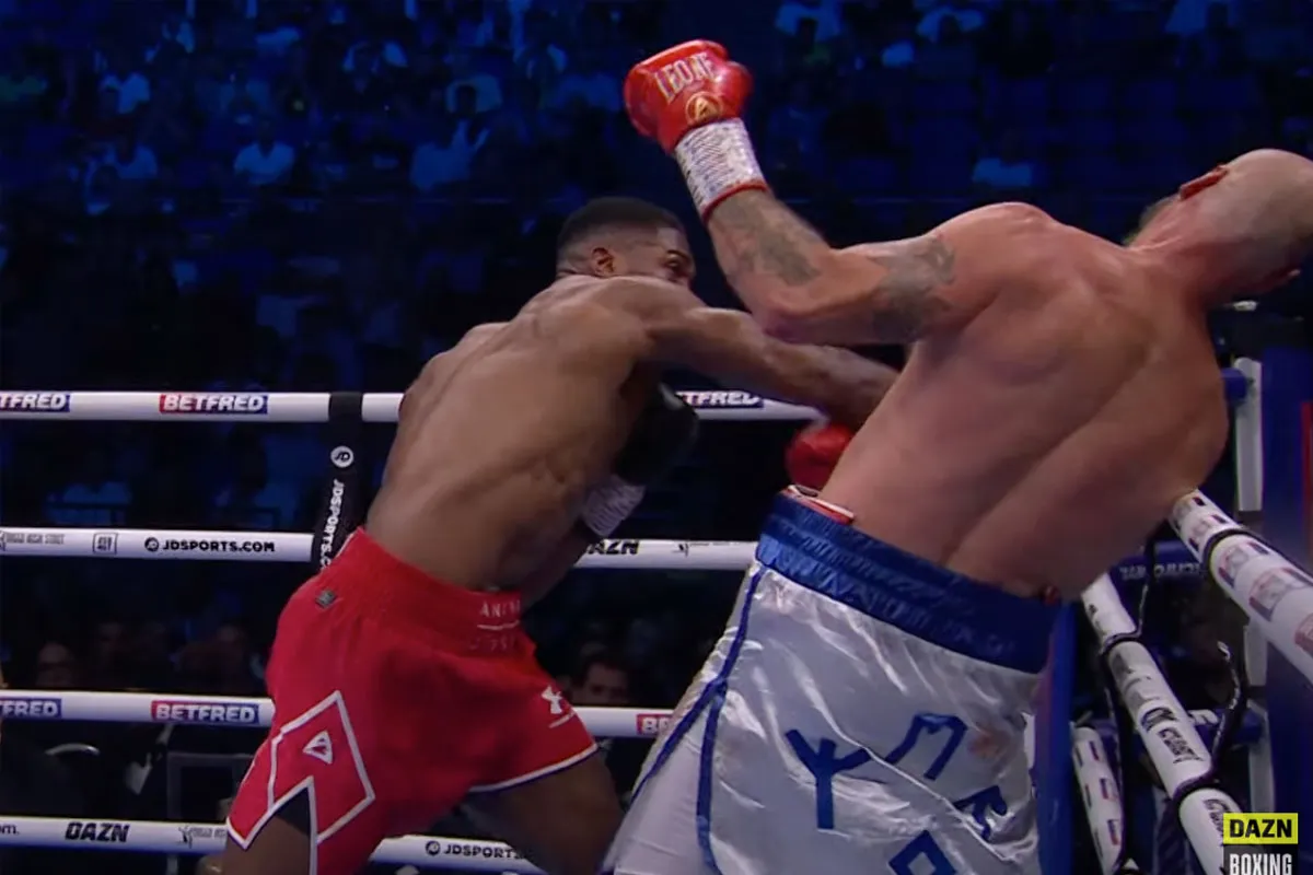 Anthony Joshua tegenstander gepakt op doping maar ontloopt straf