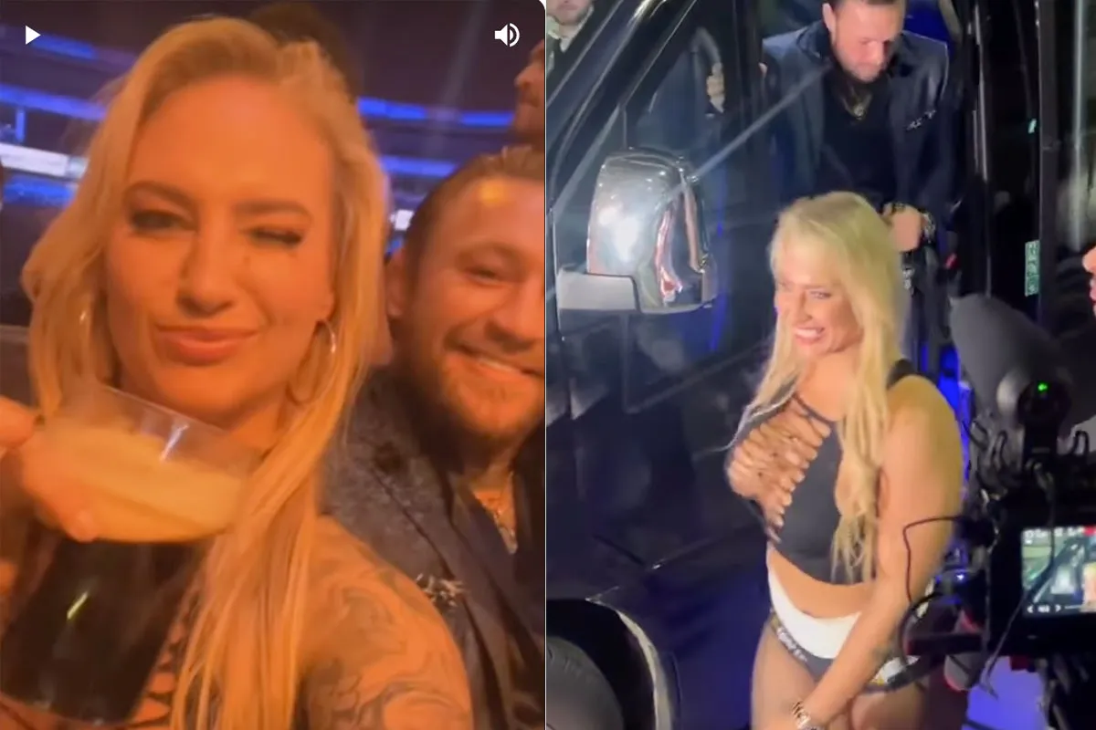 🎥 'Blote borsten!' Ebanie Bridges en Conor McGregor maken de tongen los