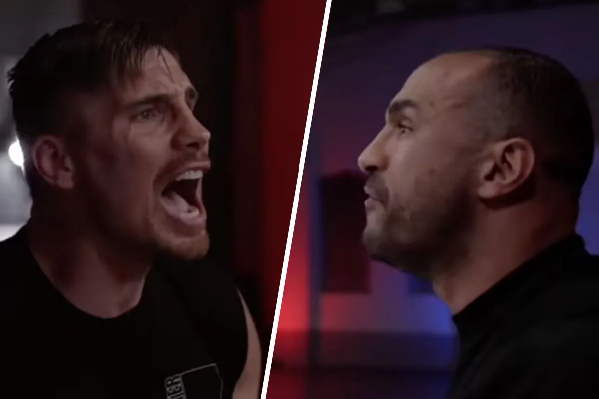 Rico slaat kickbokser in gezicht en Badr dreigt! 'Stomp deze gozer helemaal in elkaar'