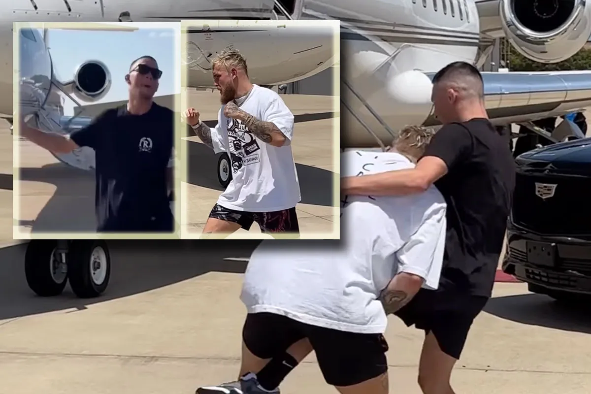 🎥 Jake Paul en Nate Diaz vechten op vliegveld! 'Zat er aan te komen'