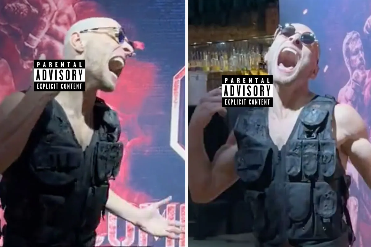 🎥 'Wat een gek!' Vechter steekt injectienaald in nek tijdens beladen staredown