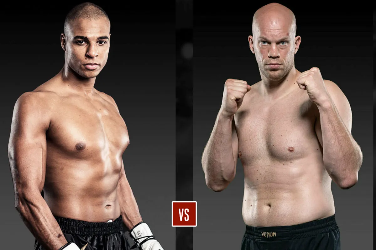 Levi Rigters comeback gevecht tegen Martin Terpstra tijdens Glory 89 in Bulgarije