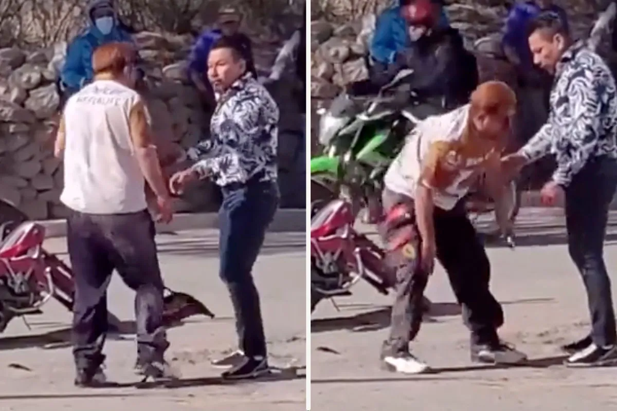 🎥 Dader Mishandeling jongen (15) slaat man in elkaar! 'MMA-vechter met losse handjes'
