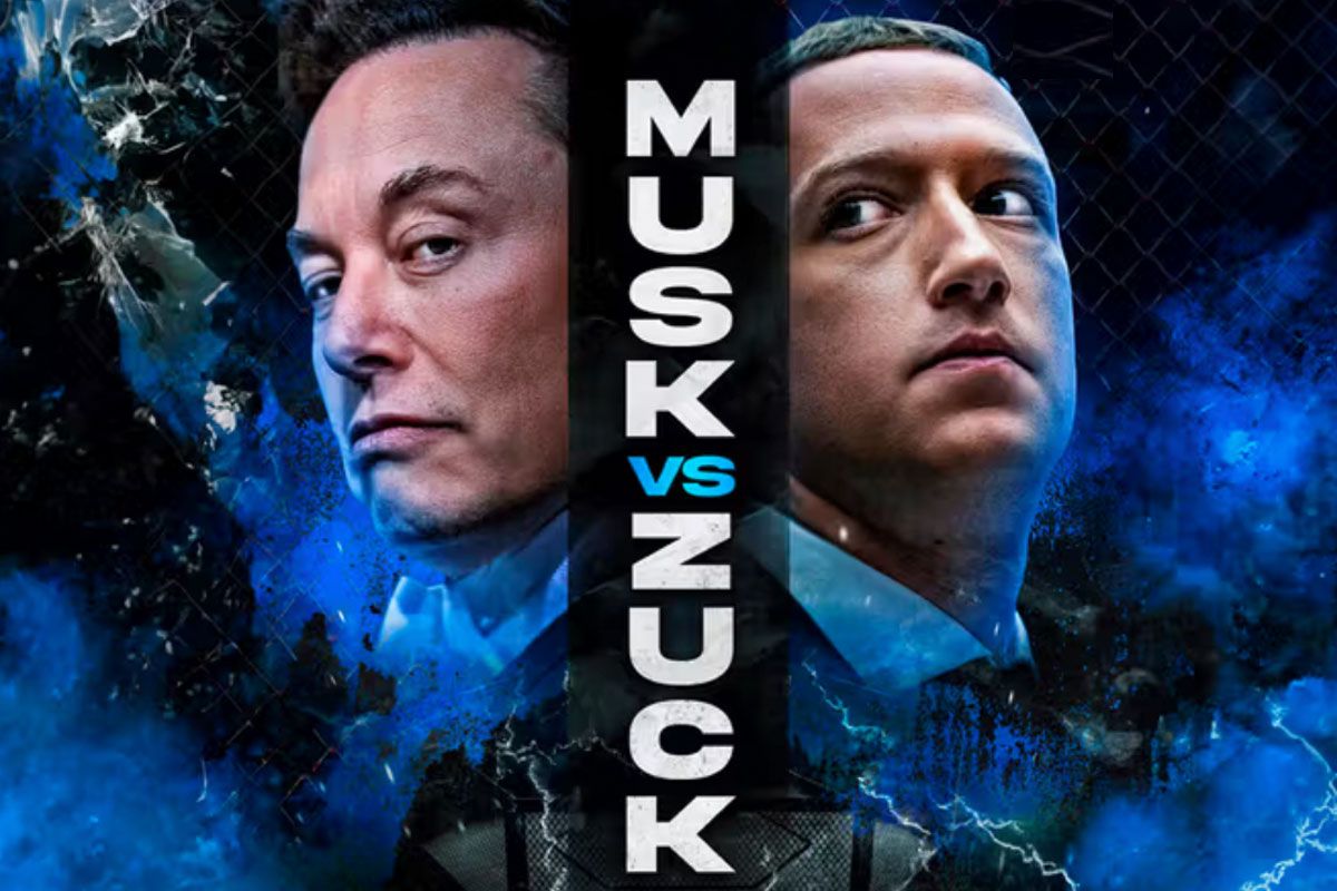 Gevecht Musk vs Zuckerberg wordt live uitgezonden op Twitter