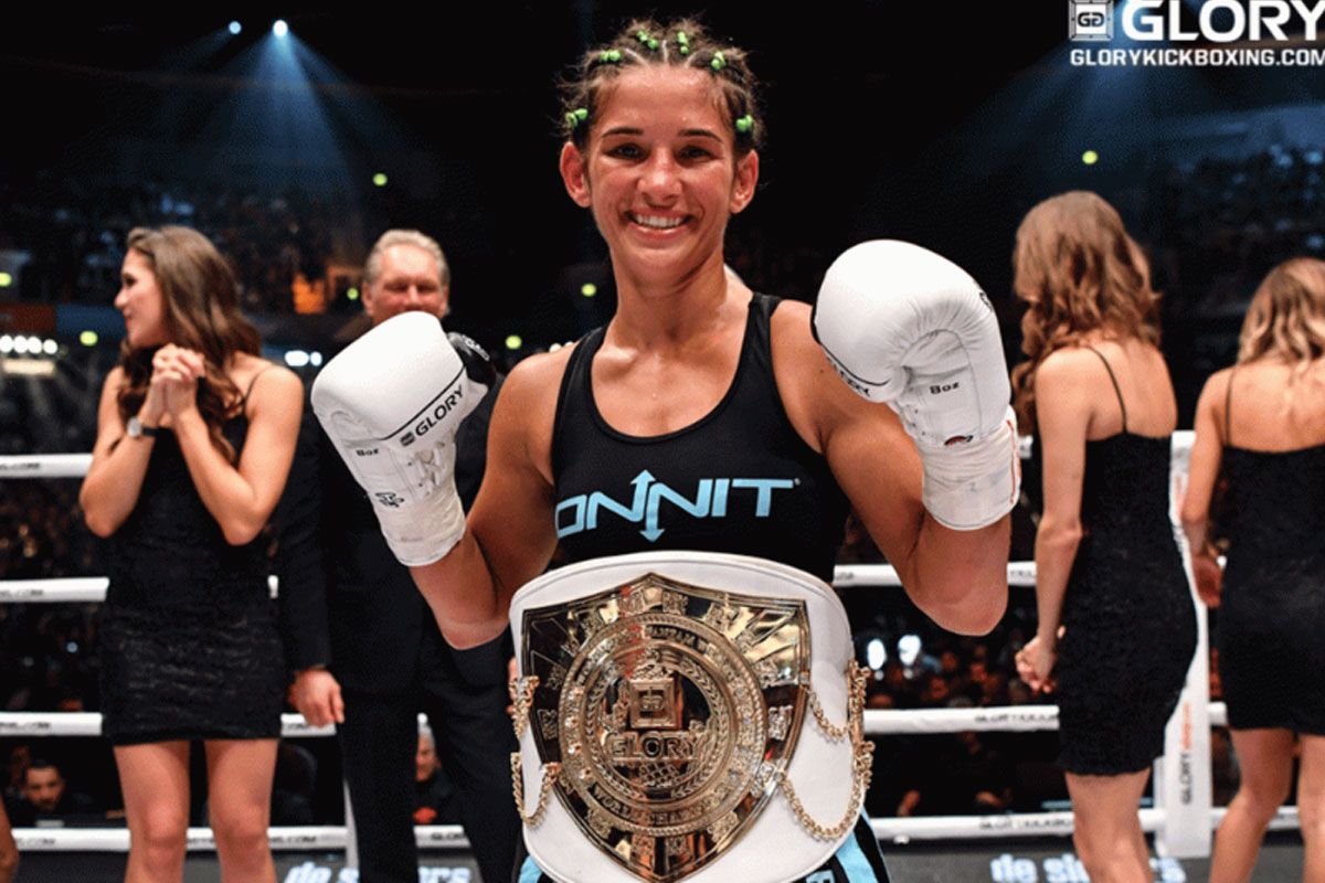 Tiffany van Soest behoudt Glory titel met daverende knock-out op Sarah Mussaddak