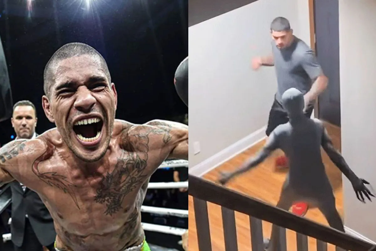 🎥 UFC-ster Alex Pereira pakt insluiper flink aan! 'Dat scheelde niks'