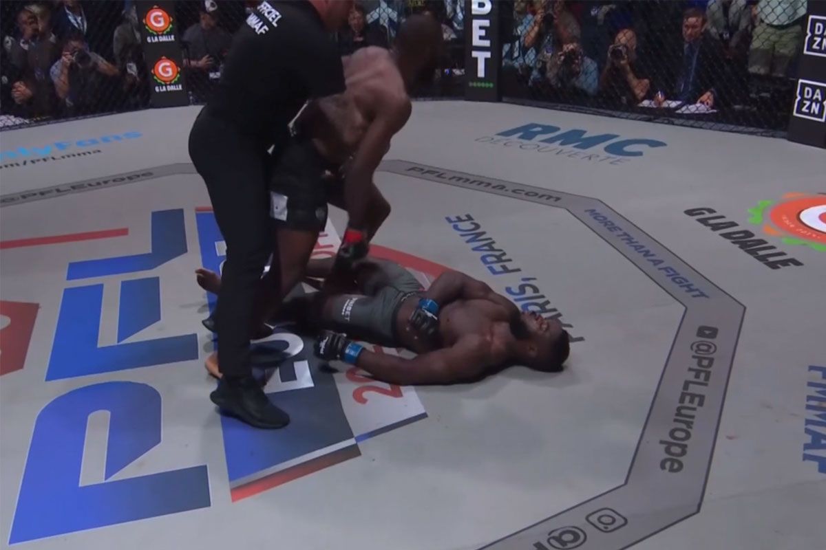 🎥 Ex-Glory Cedric Doumbé slaat in 9 seconden Jordan Zebo knockout bij PFL debuut