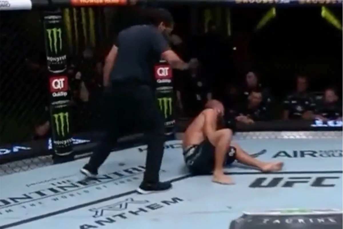 Dramatisch einde! Gamrot vs Fiziev eindigt onverwacht door heftige blessure op UFC Vegas 79