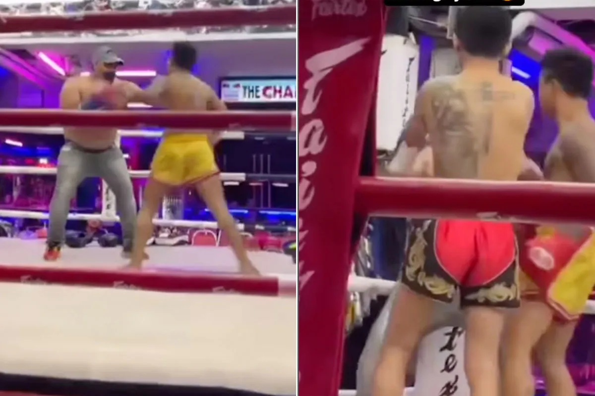 🎥 Uitdagen kickbokser loopt verkeerd af! 'Dat was echt een domme zet'