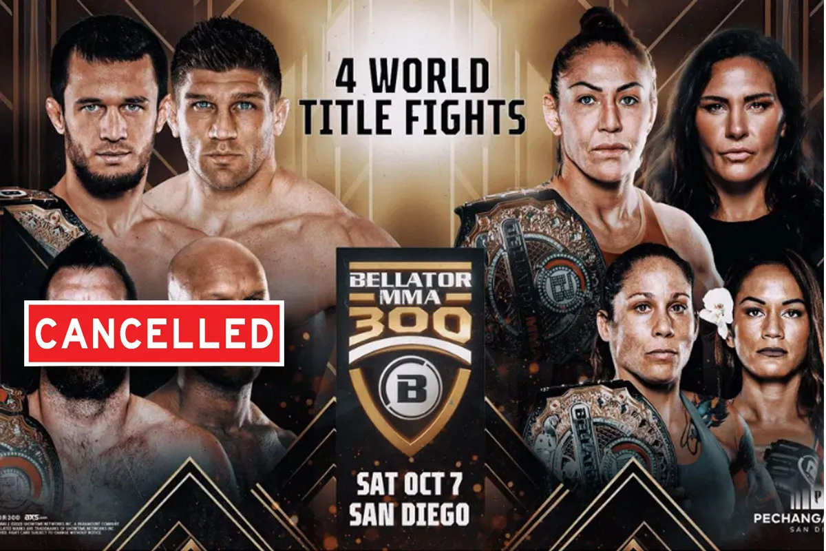 Bellator 300 event verliest top titelgevecht deze zaterdag! 'Langverwachte rematch afgelast'