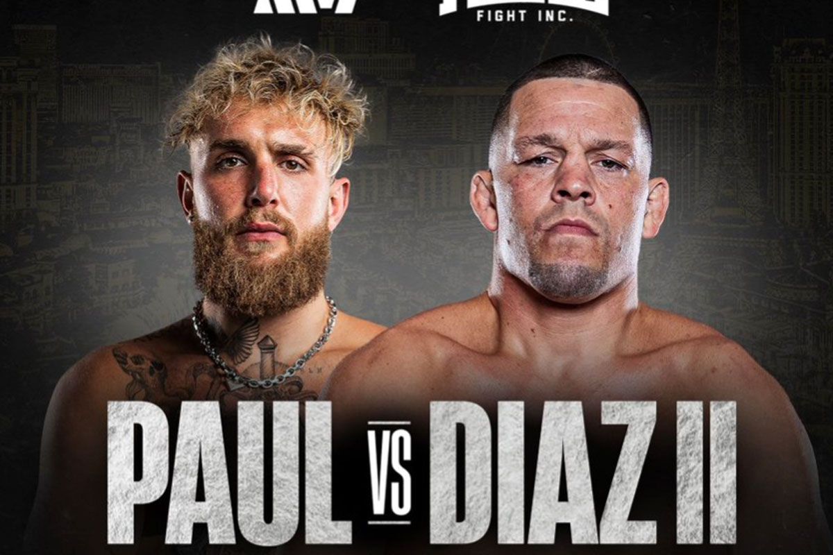 Jake Paul tegen Nate Diaz rematch bekendgemaakt: 'Deze bange kerel verslaan'