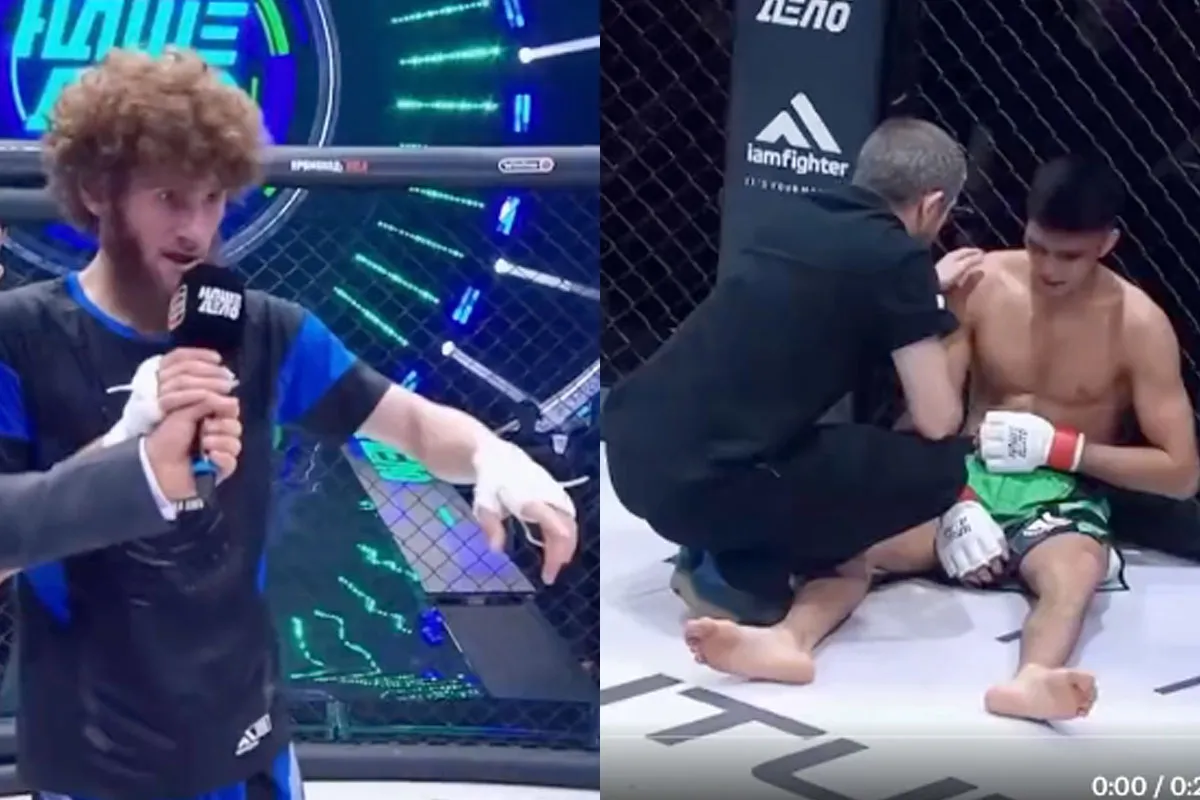 🎥 Pijnlijke afloop MMA-Partij: 'Deze man is een aansteller ik kwam om te knokken'