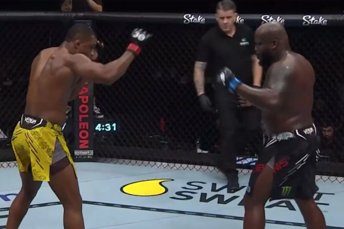 'Sloeg echt nergens op!' UFC-vechters Derrick Lewis vs Almeida stellen fans teleur