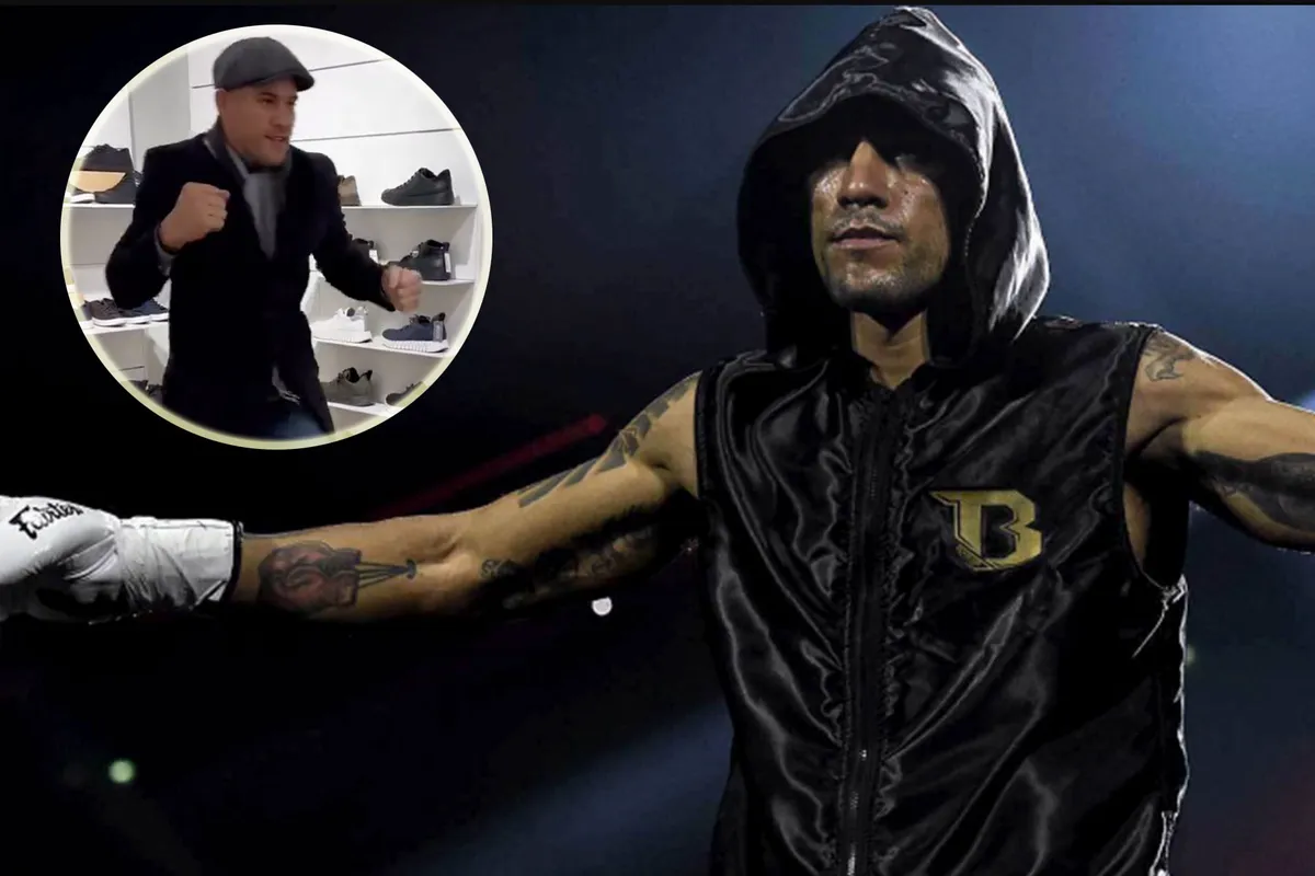 🎥 UFC-ster Alex Pereira trapt en bokst erop los in winkel: 'Gevaarlijkste man'