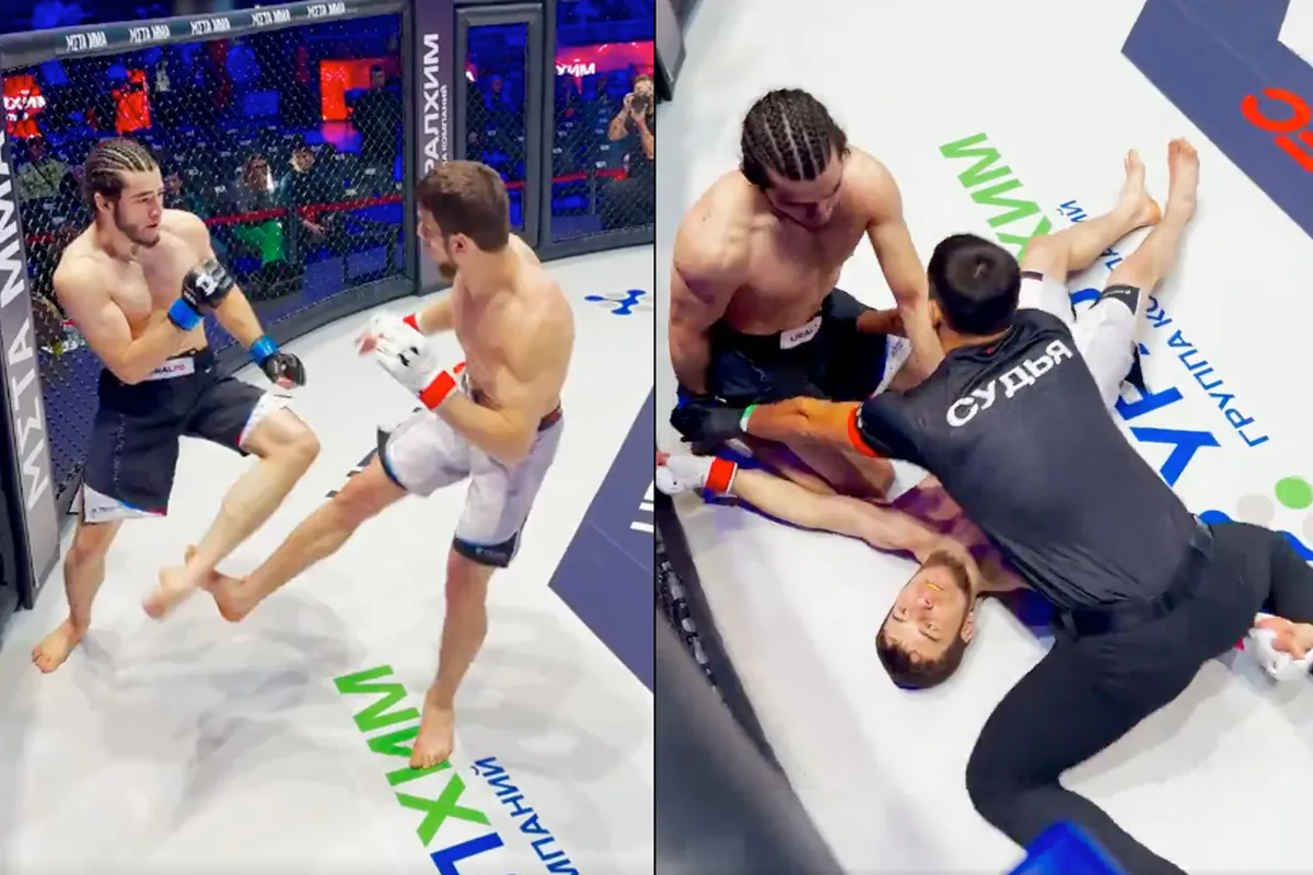 🎥 Genadeslag door kooivechter krijgt zware kritiek: 'Hufter actie'