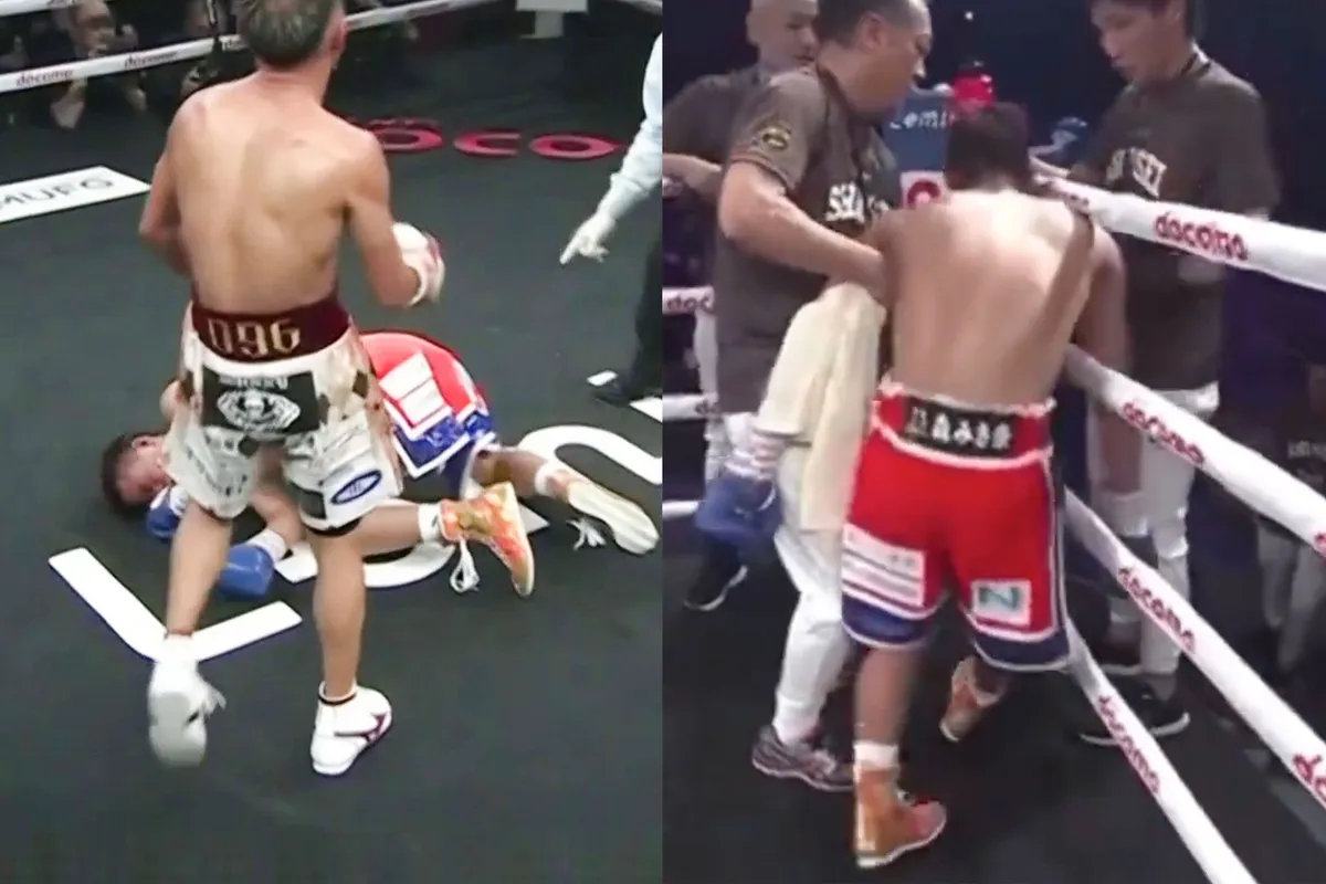 'Bidt voor hem!' Bokser (23) in zorgelijke toestand naar ziekenhuis na bloederige wedstrijd