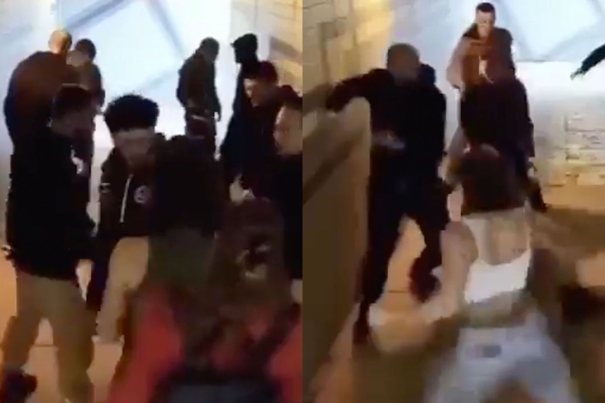 🎥 Kickboks meisjes slaan lastpakken onderuit in voetgangerstunnel: Snel en effectief