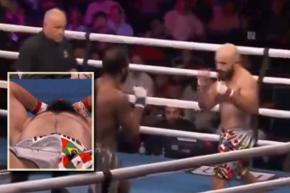 🎥 Sensatie! Dubbele knock-out in blote vuist bokswedstrijd maakt fans gek