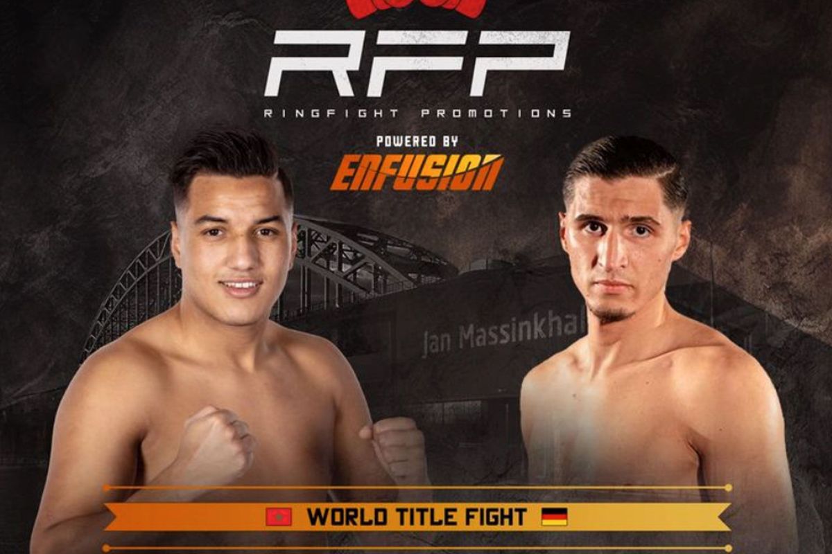 Enfusion titelstrijd: Khalid El Moukadam vs. Saif Harnafi in Nijmegen