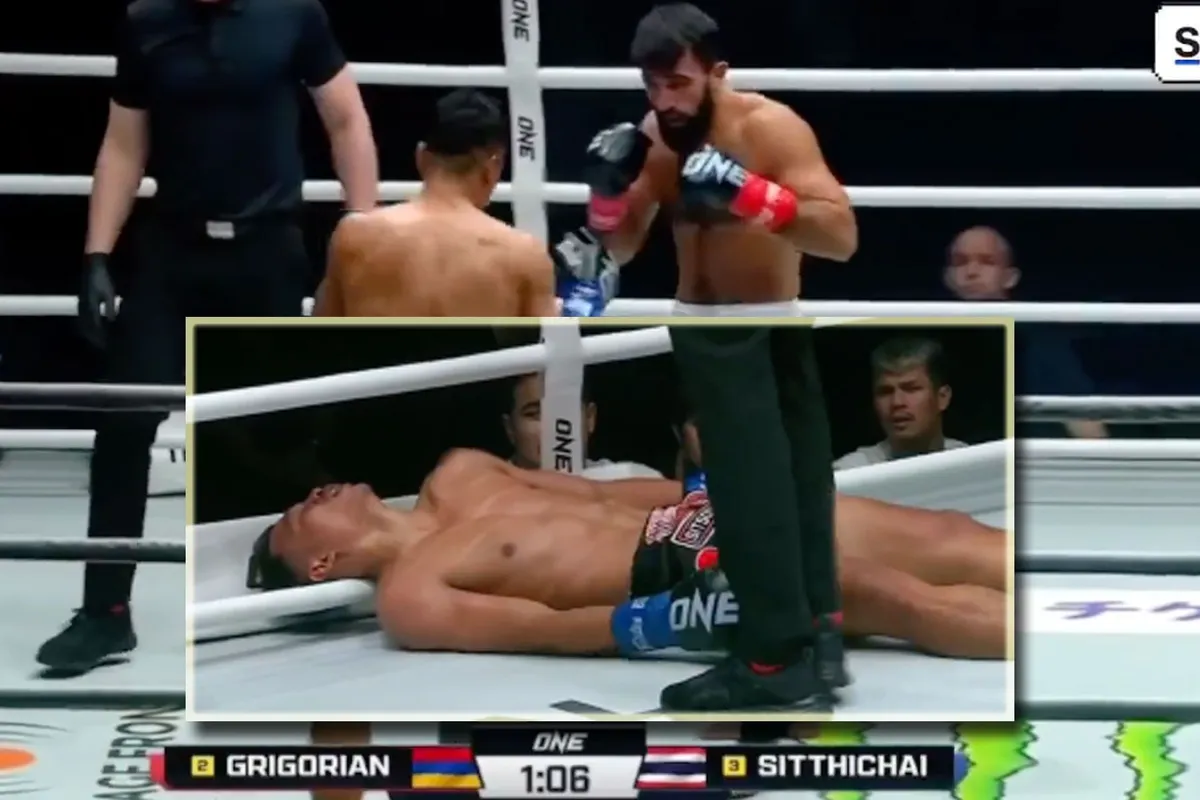 🎥 Marat Grigorian sloopt Sitthichai en steekt pak geld in zijn zak
