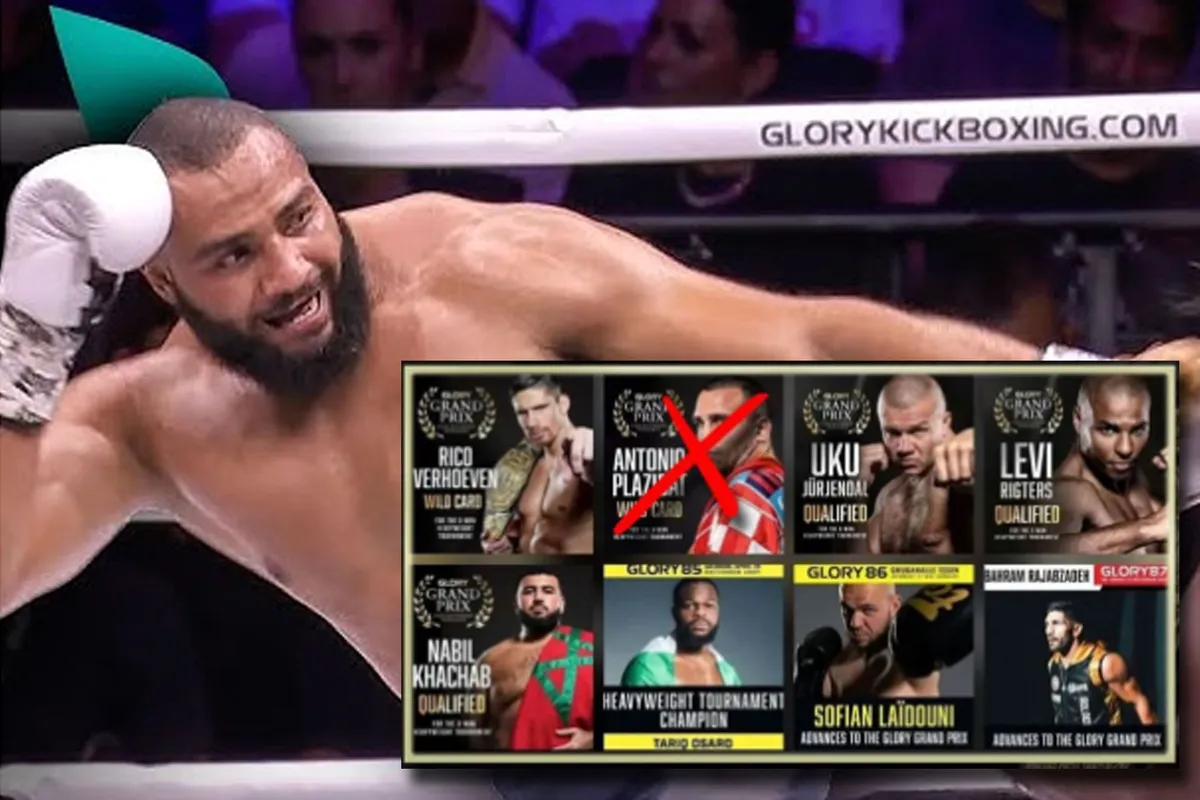 BREAKING: Mahieddine vervangt Plazibat in Glory zwaargewicht Grand Prix