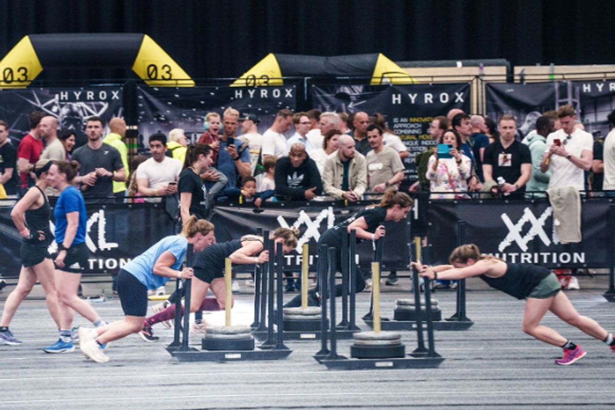 Fitnesswedstrijd HYROX verovert Nederland: 7.500 deelnemers in uitverkocht Rotterdam Ahoy