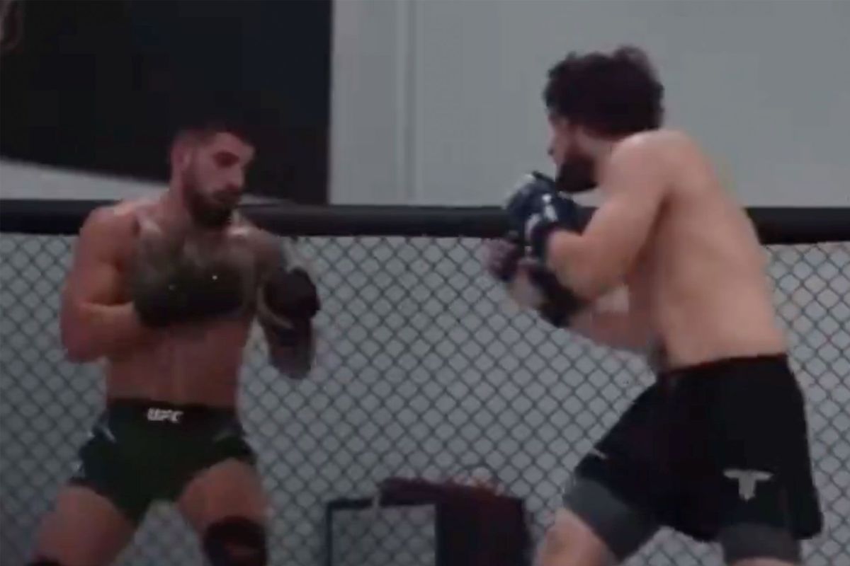 🎥 UFC sensatie Topuria zwaar toegetakeld in uitgelekte video: 'Geheim gevecht'
