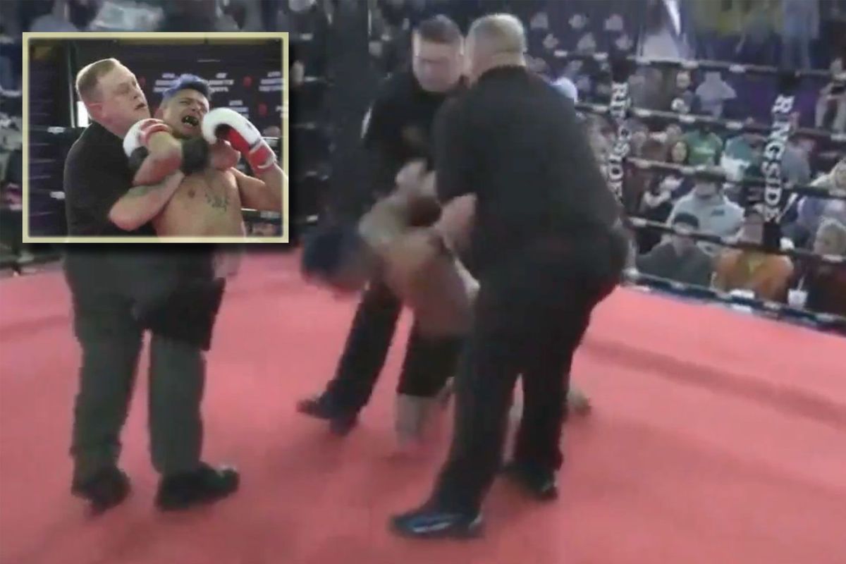 🎥 Arrestatie in de ring! Kickbokser in handboeien afgevoerd tijdens wedstrijd