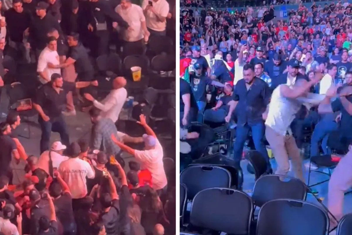🎥 UFC Fans gaan los in massale vechtpartij! 'Chaos in Mexico-Stad'