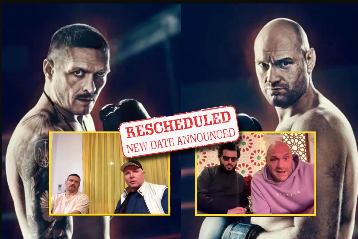 BREAKING: Fury en Usyk gaan live akkoord met nieuwe datum gevecht (video)