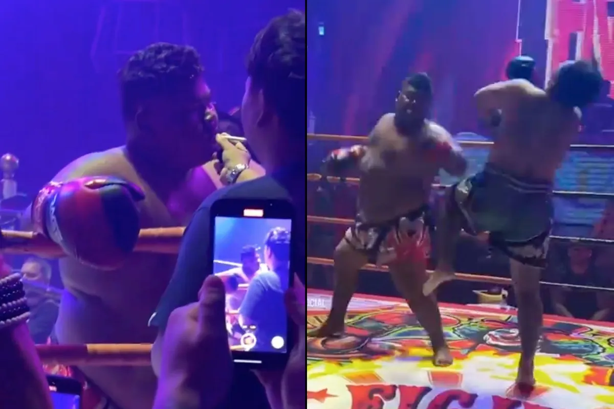 🎥 Kickbokser pauzeert voor sigaretje tussen rondes: 'Roken om te winnen'