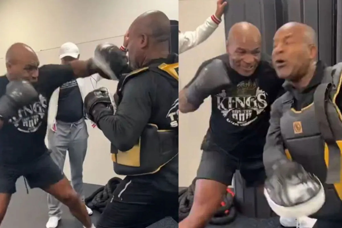 Mike Tyson valt door de mand met neptrainingen: 'Water of Zweet?'