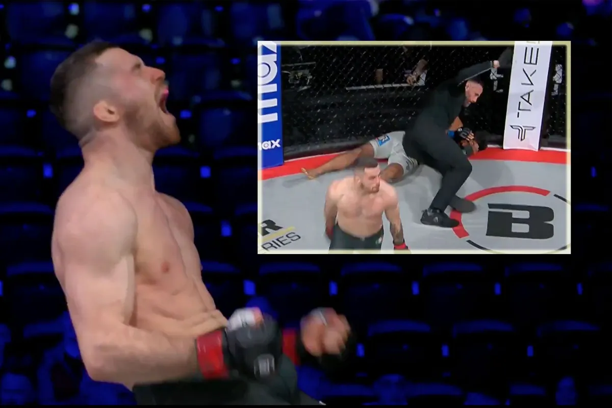 🎥 Adembenemende Knock-out schokt publiek bij Bellator MMA event in Belfast
