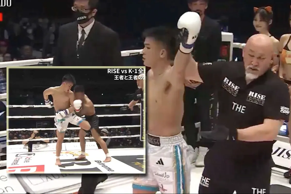 Vals trucje kickbokser mislukt! Tegenstander krijgt KO-overwinning alsnog