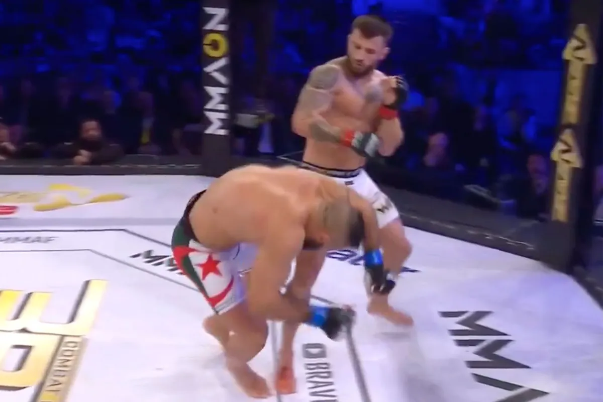 Sensationele KO! Bosniër Erko Jun verplettert rivaal tijdens kooigevecht