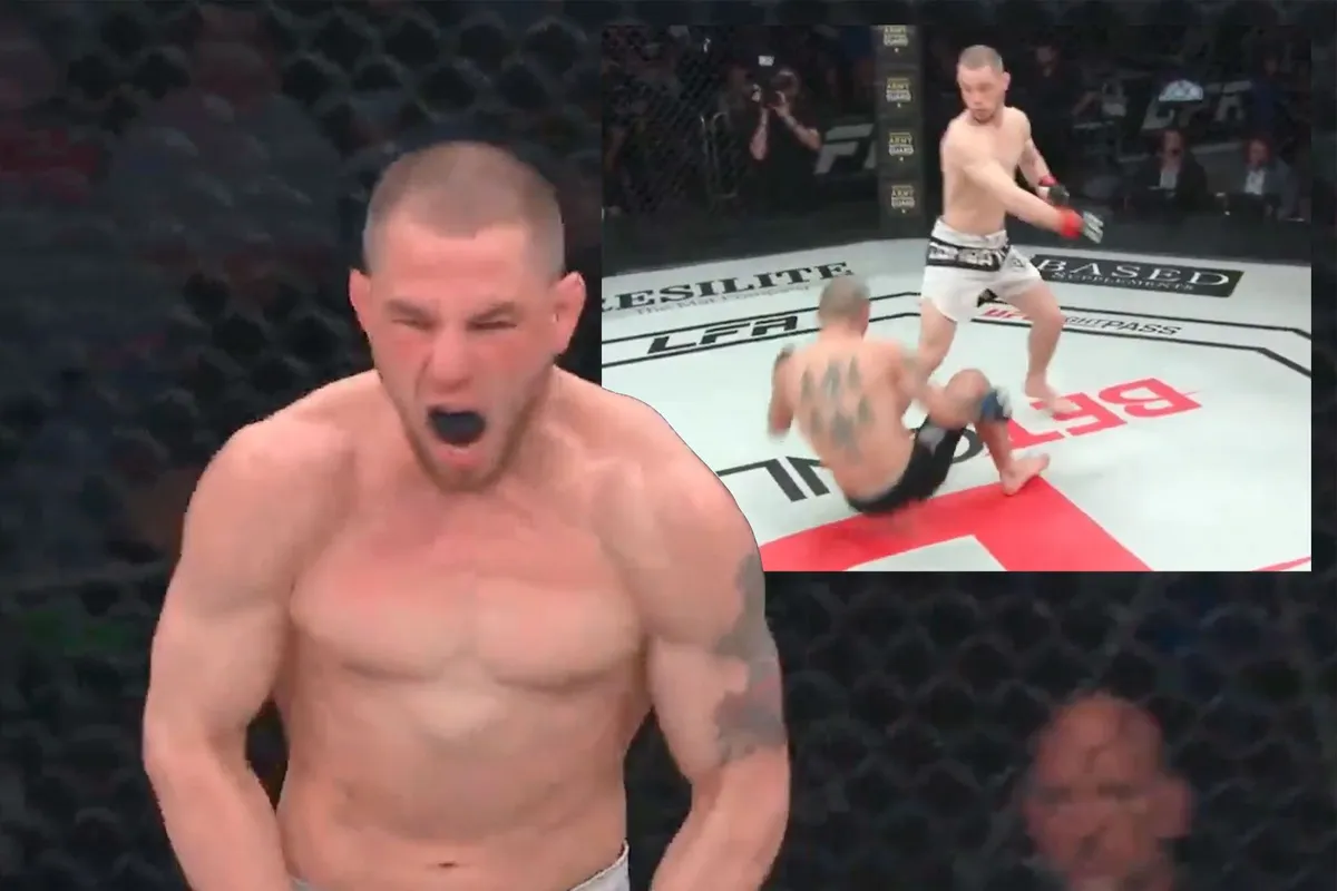 1 Flinke klap en het was over! epische 11-seconden knock-out (video)