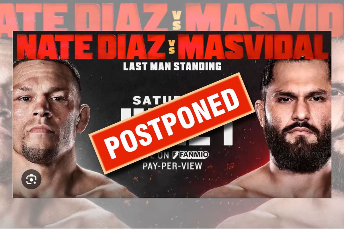 Flinke tegenvaller: Diaz vs. Masvidal bokswedstrijd uitgesteld