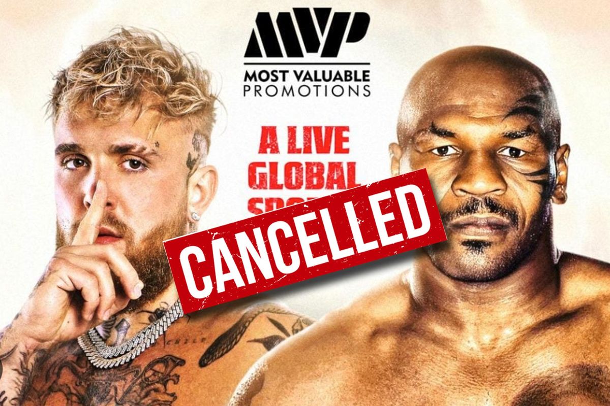 Jake Paul vs Mike Tyson afgelast: 'Fans zwaar teleurgesteld'